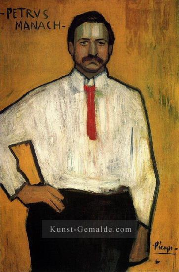 Portrait du Pere Manach 1901 Pablo Picasso Ölgemälde